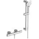 IS-Brausethermostat-AP-Ceratherm-T100-m-Brausegarnitur-Br-Stg-600mm-Chrom-A7234AA gallery number 1